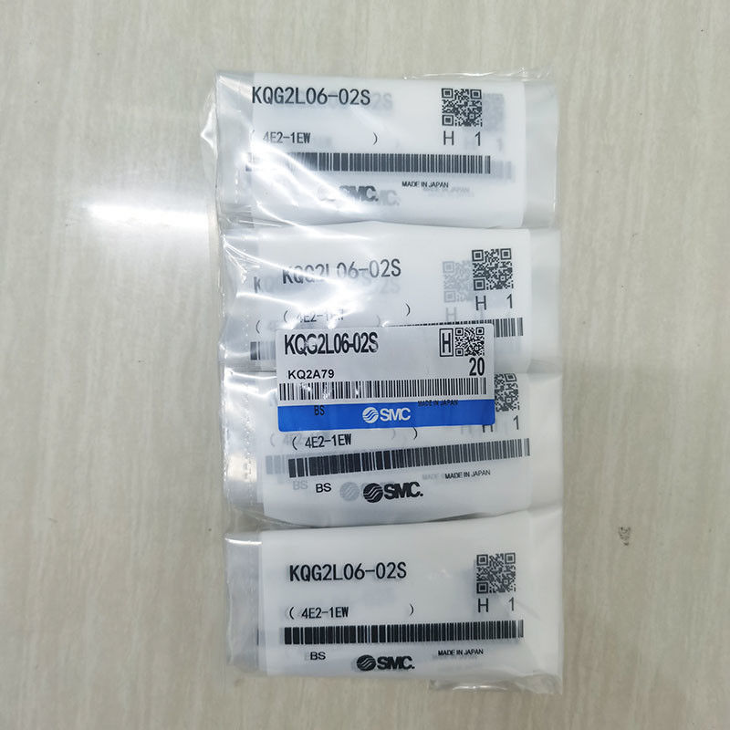 SMC KQG2L06-02S Fitting männlicher Ellbogen für 6mm-Rohr, 1/8R PORT
