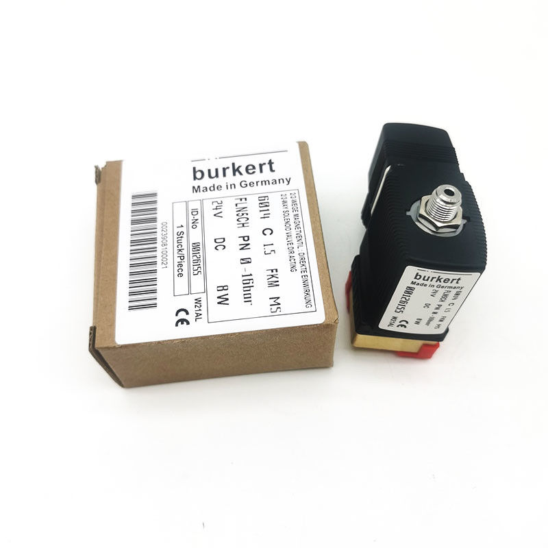 IP65 Burkert 00126155 6014 Solenoidventil 24 V Gleichspannung