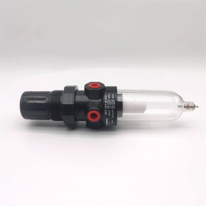 B07-201-M3KG Norgren 40μm G1/4 Filterregulator Manueller Abfluss Filter/Regulator der Serie B07 0,3-7 Bar
