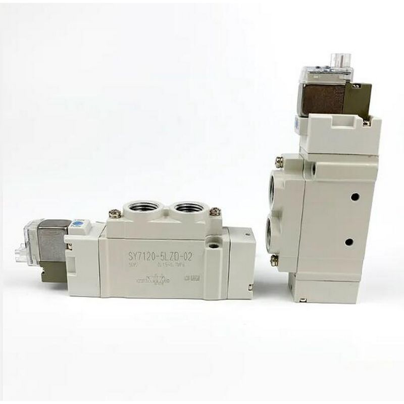 SMC SY7120-5LZD-C6 Solenoidventil 2 Positionen Einzeltastanschluss Größe ø6 DC24V