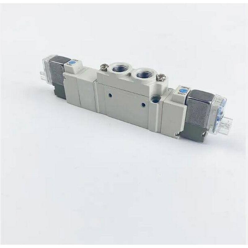 SMC SY5320-6LZD-C8 DC12V Magnetventil mit Einberührungsanlage 3 Positionen geschlossener Mittelanschluss Größe ø8