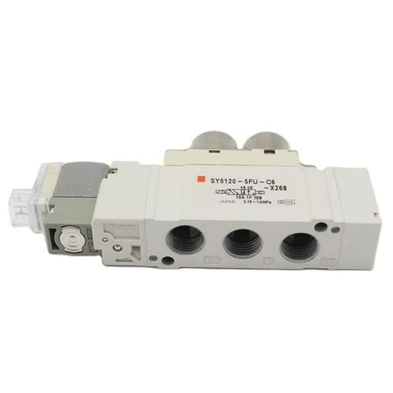 SY5320-5LZD-01 SMC Solenoidventil 3 Position geschlossener Mittelpunkt DC24V Portgröße 1/8