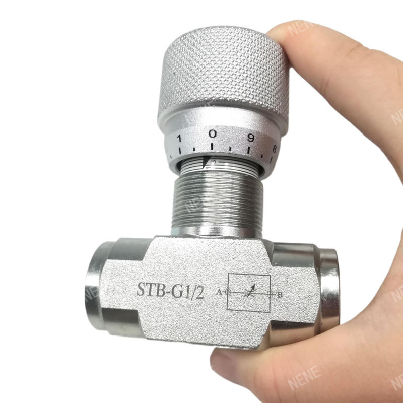 Schubventil STB-G1/2 Hochdruckfeste Durchflussregelungsventil STB Hydraulisches Schubventil