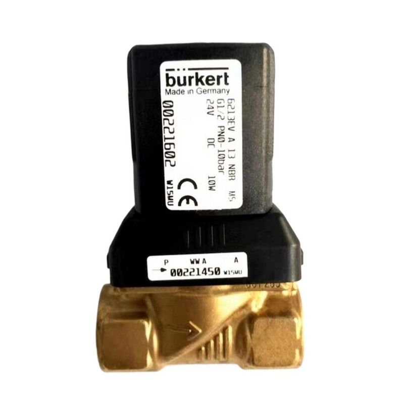 00308506 BURKERT Solenoidventil G1 2/2 Normal geschlossen 25 Durchflussloch FKM Versiegelte Messingventilkörper 8W 1-32bar