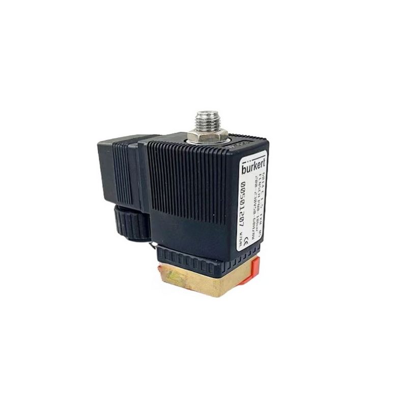 00308507 G1 2/2 Normal geschlossen 25 Durchflussloch FKM Messingventilkörper AC24V 8W1-40bar Burkert-Solenoidventil