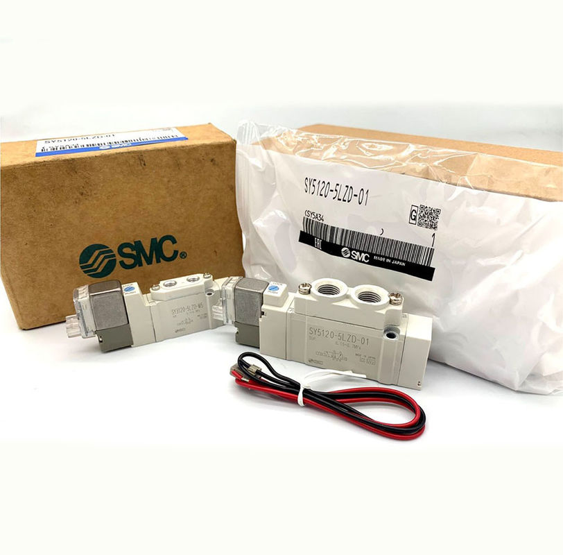 5 - Port SMC Solenoidventile Weichdichtung SY5220-6LZD-01 SY5220-5LZD-C6 SY5220-5LZD