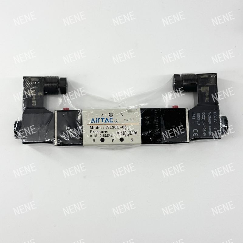 Elektronenmagnetventil 4V130P-06 AIRTAC zur präzisen Luftkontrolle im Druckbereich von 0,15 bis 0,8 MPa