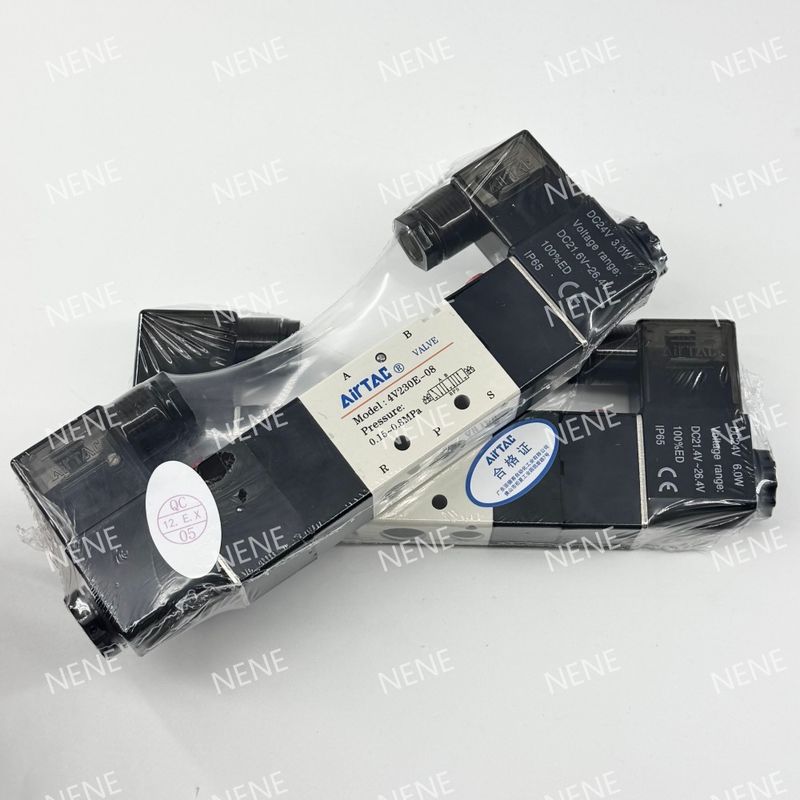 Solenoidventil 4V330C-08 AIRTAC für Luft 0,15 bis 0,8 MPa 21 bis 114 Psi Flüssigluft