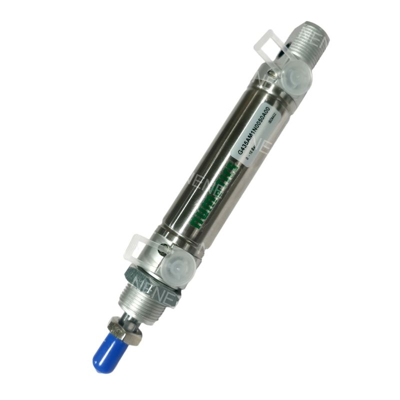 G435AGSN25A00 Kompaktes Design Kolben Pneumatischer Zylinder ISO 6432 Standard 25mm Schlag 8mm Bohrung