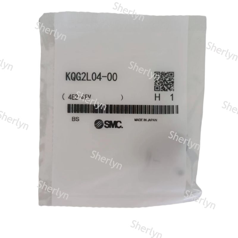 KQG2L08-02S SMC Edelstahl Winkel-L-Form-Verbinder, 90° Winkel, 8 mm x R1/4, KQG2 Serie