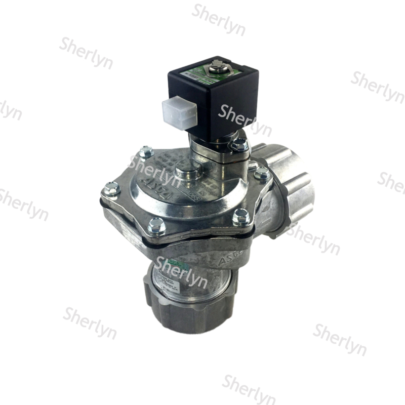 ASCO Elektromagnetisches Impulsventil SCG353A065 Spinning Interface Impulsventil NBR-Dichtung Serie 353 Staubabscheider Doppelimpulsventile