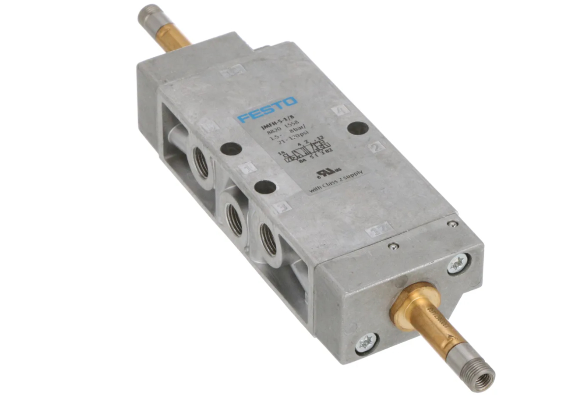 Festo JMFH-5-1/8 8820 Magnetventil, 5/2, Magnetventil, separat verkauft, 600L/min, 1,5-8 bar, G 1/8 MFR Teil