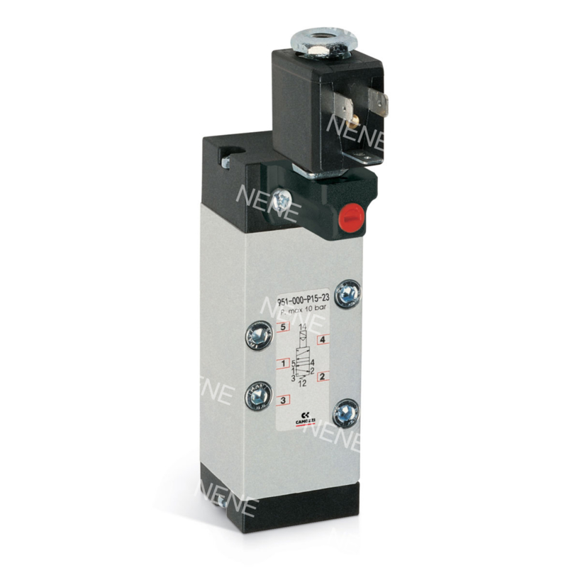 CAMOZZI 951-000-P11-23-G7J Solenoidventil ISO5599-1 Größe 1 5/2 Weg, doppelte Solenoid 230V AC 3,5VA