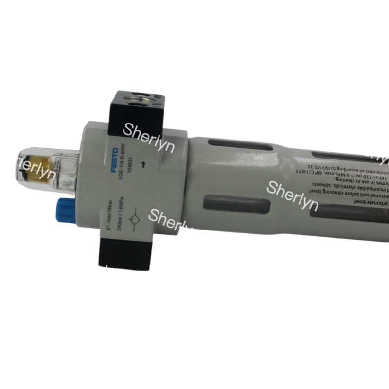 FESTO LF-1/8-D-MINI 159612 Zinklegierungsfilter 40 Μ M manueller Ablauf 0,5-12bar