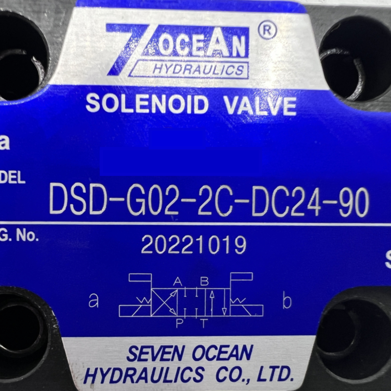 DSD-G02-2C-DC24-90 DC24V Spannungselektromagnetische Ventil 7OCEAN