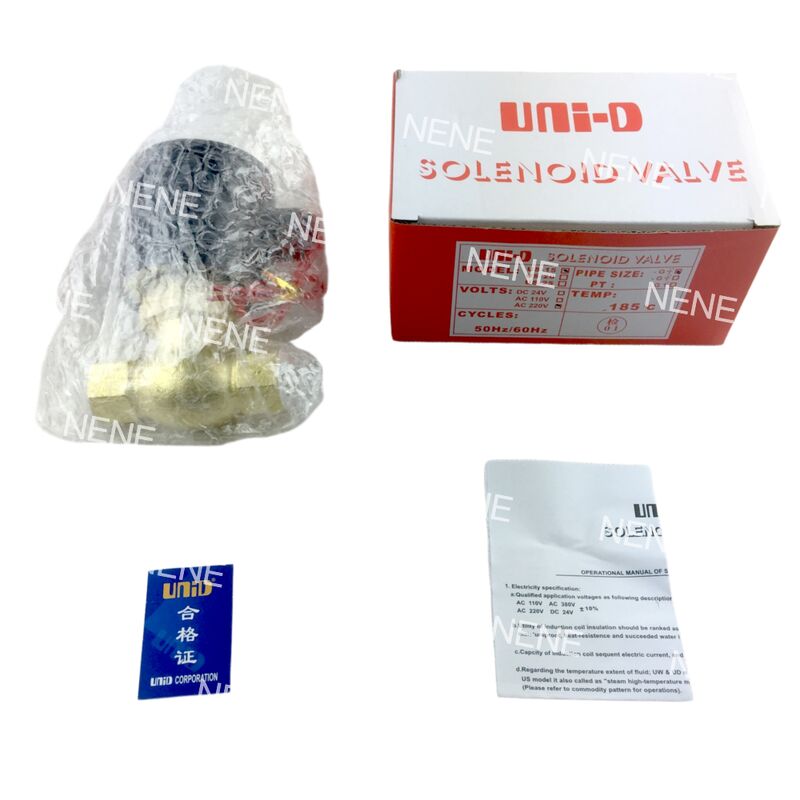 US-10 UNID Pneumatisches Magnetventil 3/8" NPT 2/2 Weg normal geschlossen (N.C.)