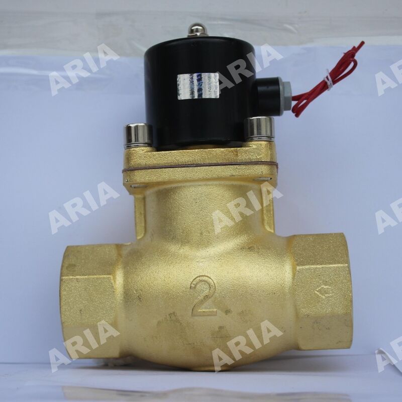 US-45 Zwei gewöhnlich geschlossene Kupferdampf-Hochtemperatur-elektronische Ventile