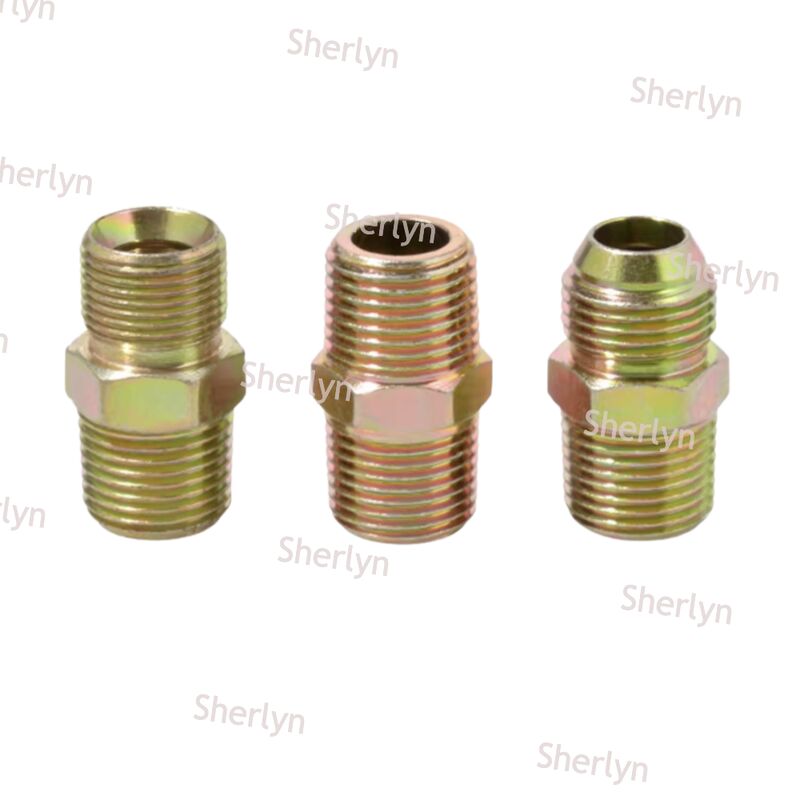 2 Punkte für den flachen Mund der Drahtverbindung Kohlenstoffstahl verzinkte Außendraht Ölrohr mit variablem Durchmesser gepaart Draht A-Typ britische Rohrverbindung