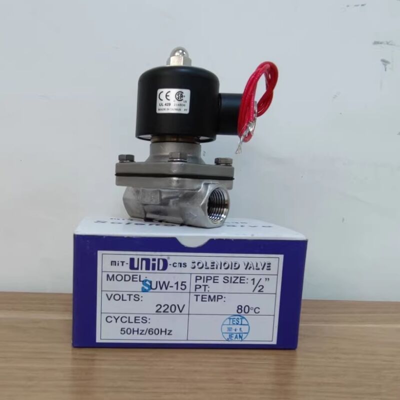 UNID SUW-50 Dampfventil, Wasserventil, Pneumatikventil, Solenoidventil 2 Zoll DN50