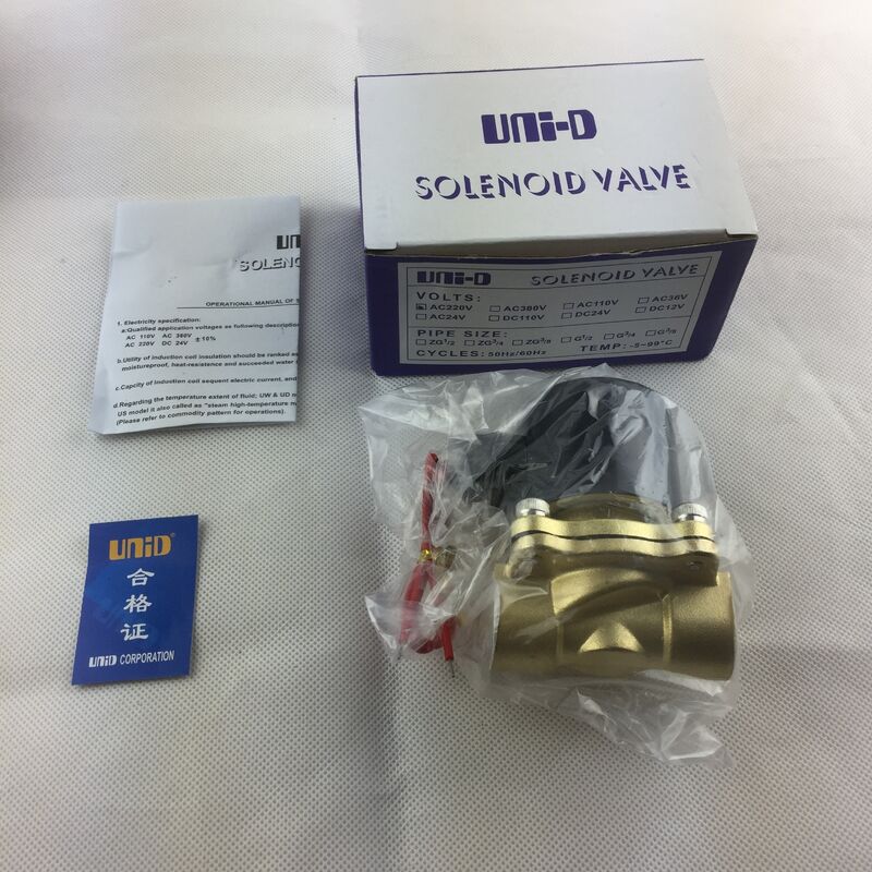 DN32/DN40 1-1/4 Zoll UW-35 Elektromagnetventil Wasserventil Zweiwege-Magnetventil