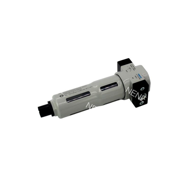 Festo LFR-3/8-D-7-MINI-A 162712 Vollautomatischer Druckluftfilterregler G3/8 40μm 0,5-7bar 1700L/min Zinklegierung Mit Manometer