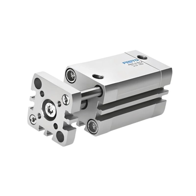 Doppeltwirkender Kompaktzylinder mit Führungsstange – Festo ADNGF-12-10-P-A, 12 mm Bohrung, 10 mm Hub