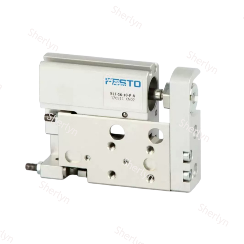 Auf Lager FESTO 170504 SLF-6-20-P-A Dünnprofil Mini-Slide-Zylinder 6×20mm Doppelwirkender Aluminium-Aktor für elektronische Prüfgeräte