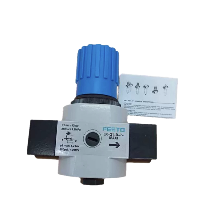 LR-1/2-D-MAXI Original FESTO MAXI-Druckregler für werkseitiges zentrales Druckluftsystem