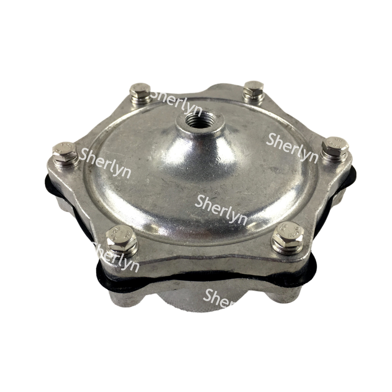 1 Zoll rechter Winkel Pulspulsschallventil G353A045, ASCO 353-Serie Integral Pilot Aluminium mittlerer Durchfluss Staubkollektorventil