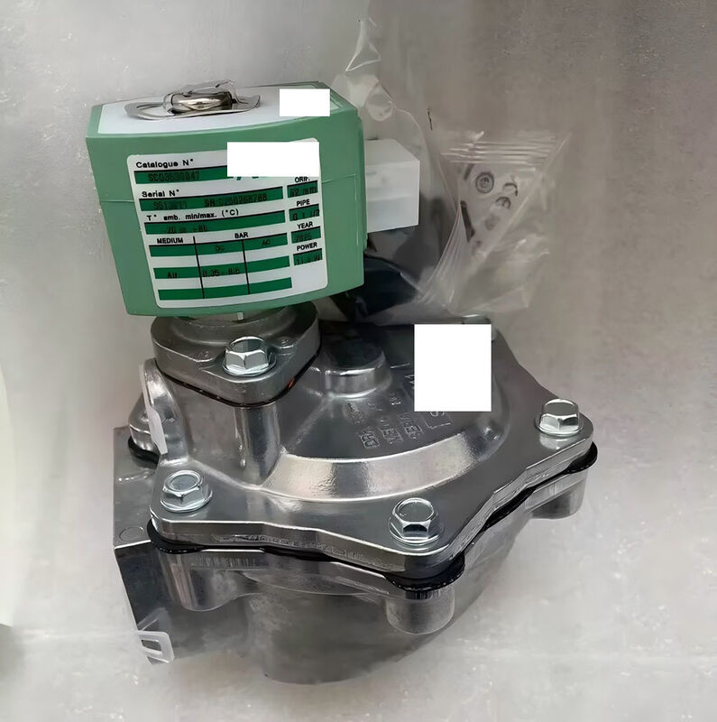 ASCO-Reihe 353 Pulsventil SCG353G047 1,5 Zoll Solenoidventil unterstützt Kryo-Flüssigkeitsmedien und liefert eine Ausgangsspannung, die ausreicht, um 4 Adapter für automatisierte Maschinen zu betreiben