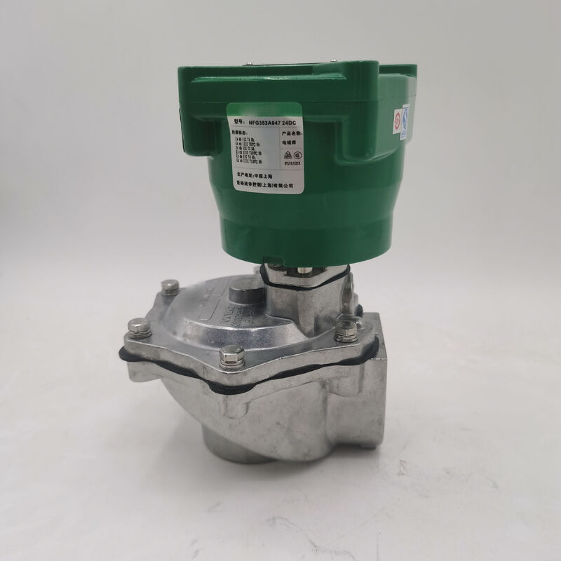 NFG353A047 Explosionssicheres Pulsventil 1 Zoll IP67 Gehäusebewertung ASCO Solenoidventil für Kryofluidmedien gebaut, das eine Ausgangsspannung bietet, die ausreicht, um 4 Adapter zu betreiben