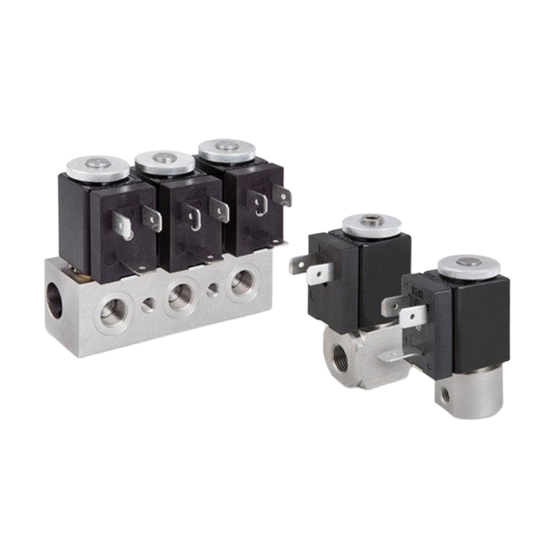 1/8 Schaltstelle Größe 1913BA161-S Edelstahl-Solenoidventil 2-Wege Normal geschlossen NBR Dichtungsmaterial 1,6 mm Öffnungsgröße