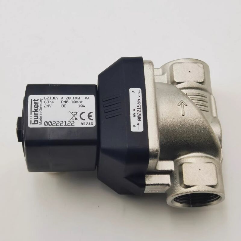 00221968 00221969 00221970 Burkert Solenoidventil 6281 Typ G1/2 aus Edelstahl Typ normal geschlossen