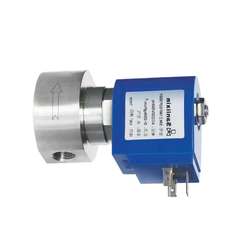 H4S005B01-DC-24 PEEK Dichtungsmaterial 1/8'' Portgröße 24VDC 2-Wege NC Öffnungsgröße 0,5 mm Hochdruck-Solenoidventil