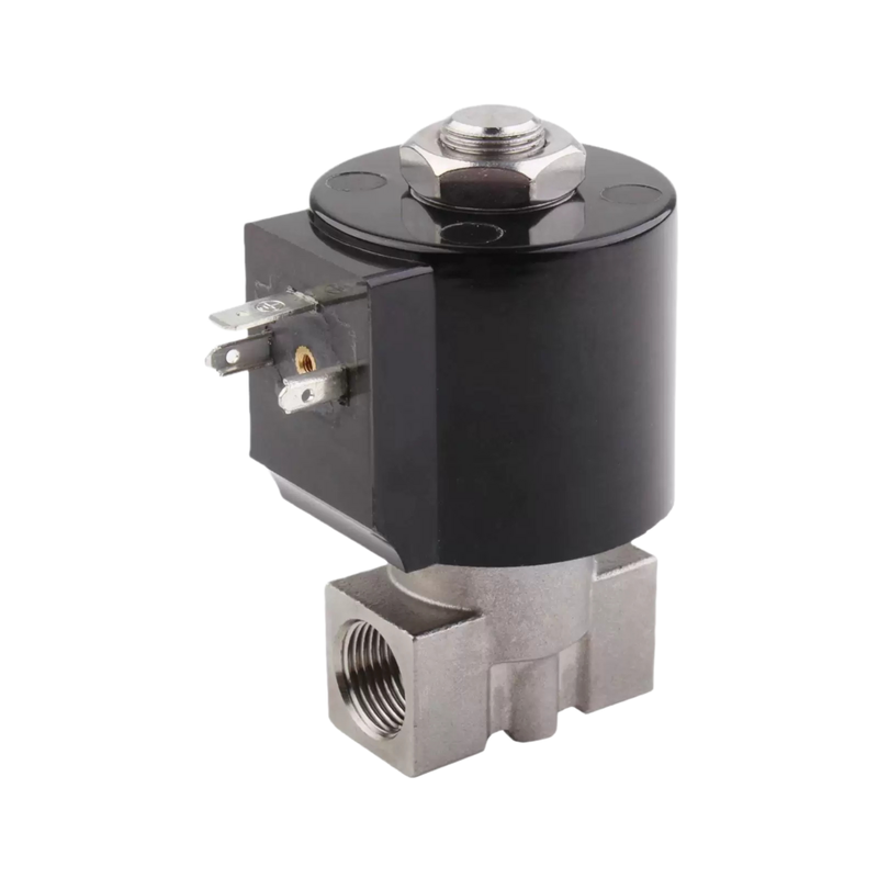 8.7AAS015B Wasserventil mit PTFE-Dichtungsmaterial, Öffnungsgröße 1,5 mm, 24-VAC-Spannung, 3/8 1/4 3/8 Anschlussgröße