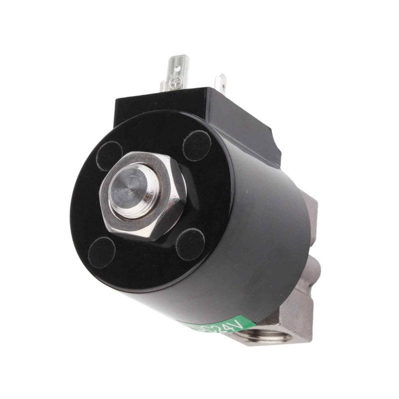 8.7AAS020B Port Größe 1/2 3/8 Pneumatische Magnetventil aus Edelstahl 304 Körpermaterial Öffnung Größe 2 mm