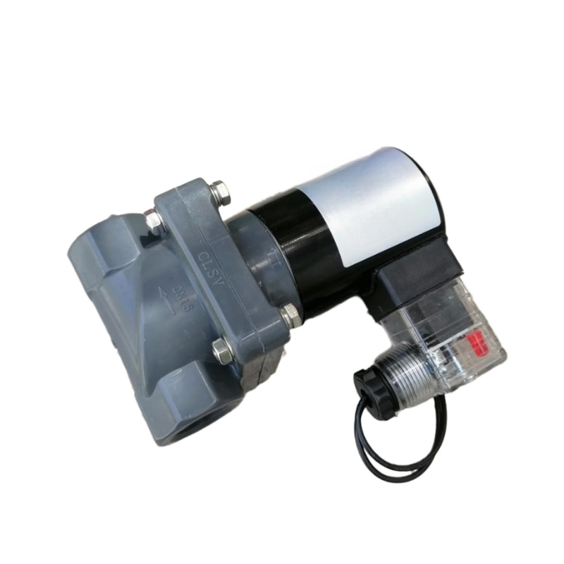 CPVC-Körpermaterial, Anschlussgröße 1 Zoll, FF1C25B25, Wasserventil, FKM, Dichtungsmaterial, Öffnungsgröße 25 mm, 2/2-Wege-NC