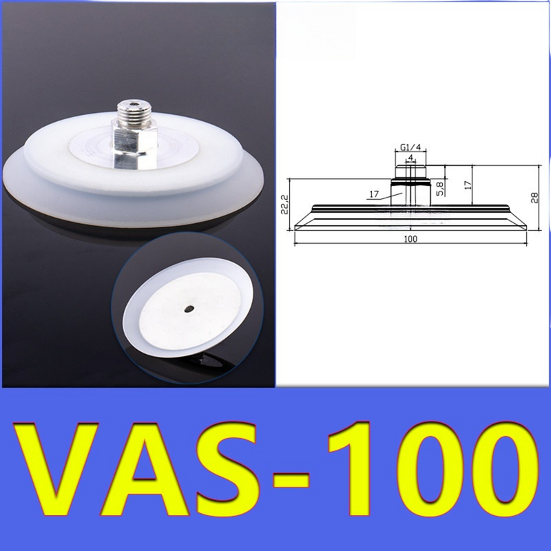 FESTO VAS100 Pneumatic Suction Cup High Temperature Resistant Silicone And Oil Resistant Nitrile Rubber For Sheet Metal Processing