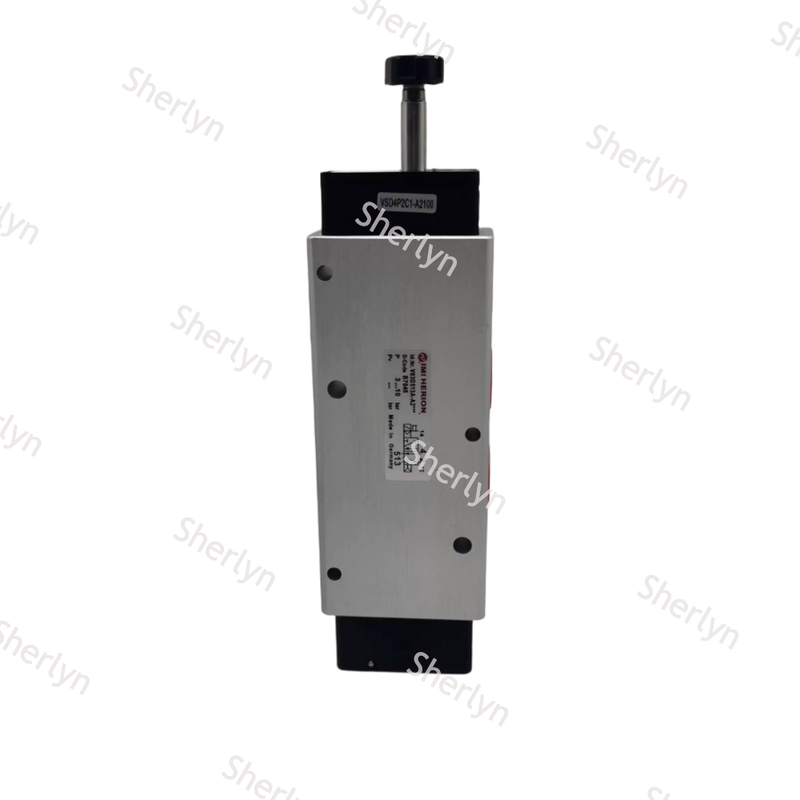 Industrie-Pneumatische 5/2 Weg Pilot-Solenoidventil V63D513A-A213J, NORGREN V63 Einfach-Solenoid-Flügel-Rücklaufventil