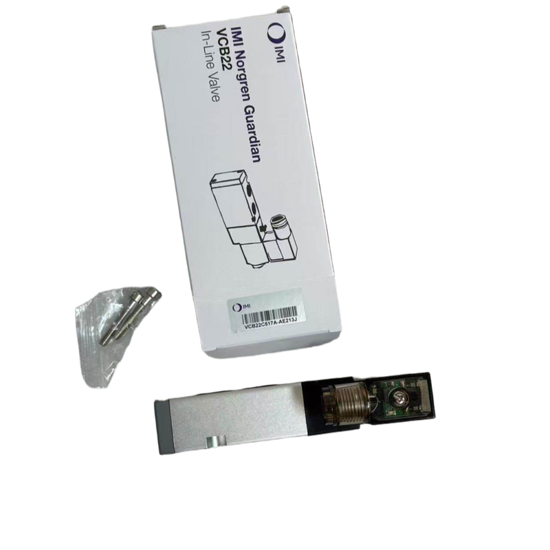 NAMUR 24VDC-Solenoidventil IMI Norgren VCB22C517A-AE213J G1/4 5/2 Einzel für Drehvorrichtung IMI Norgren Pneumatisches Richtventil