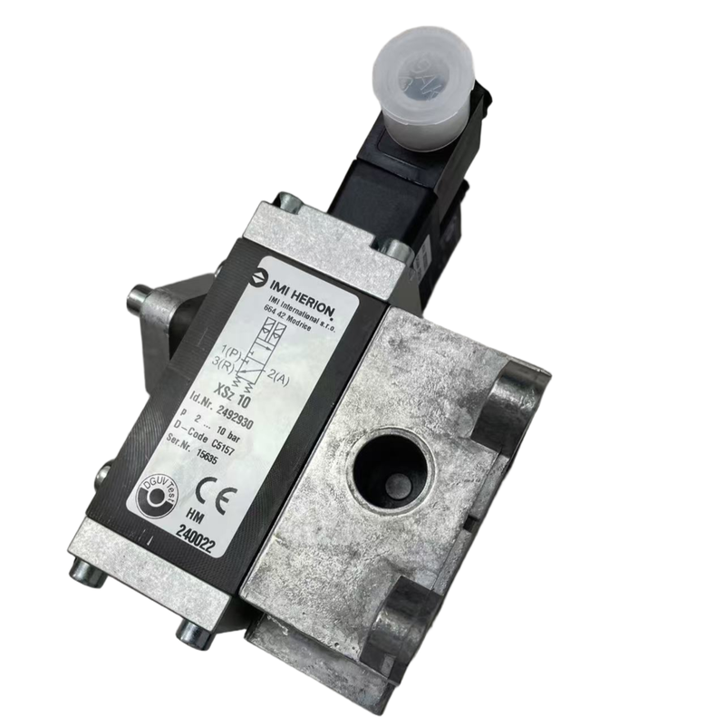 G1/2 24V DC IMI Herion Sicherheitsventil IMI Norgren 2492930.3052.024.00 Pneumatisches Überdruckschutzventil für Pressmaschine