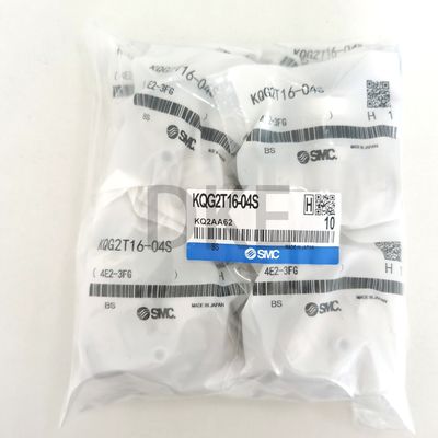 SMC KQG2T16-04S Ein-Touch-Pneumatik-Tie-Fitting Männlich mit Gewinde Ellenbogen SUS316