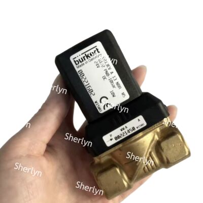 Burkert Elektronik Magnetventil 00221936 6281 Typ G3/4 NBR abgedichteter Messingventilkörper