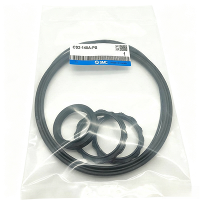 SMC CS1‐125A‐PS / CS2‐125A‐PS Zylinderreparatur-Set Vollverschluss für 125 mm Bohrungen CS1 CS2 Pneumatischer Zylinder gegen Leckage Gummiverschlüsse