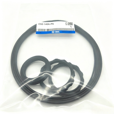 Kompatibles SMC-Zylinder-Überholungskit CS1‐300A‐PS / CS2‐300A‐PS NBR-Dichtungs-Ersatzteile beinhaltet Wipperring für CS1 CS2 Heavy Duty-Zylinderersatz